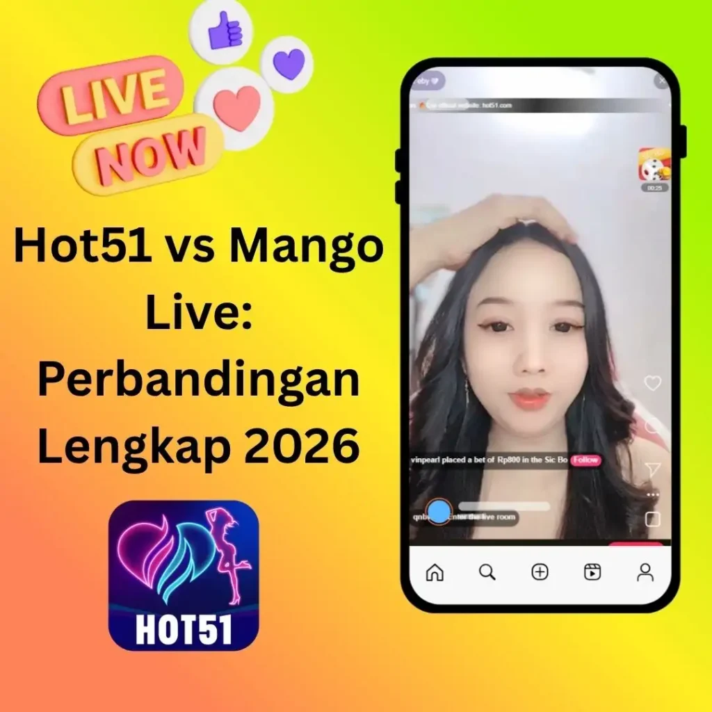 Hot51 vs Mango Live: Perbandingan Lengkap 2026