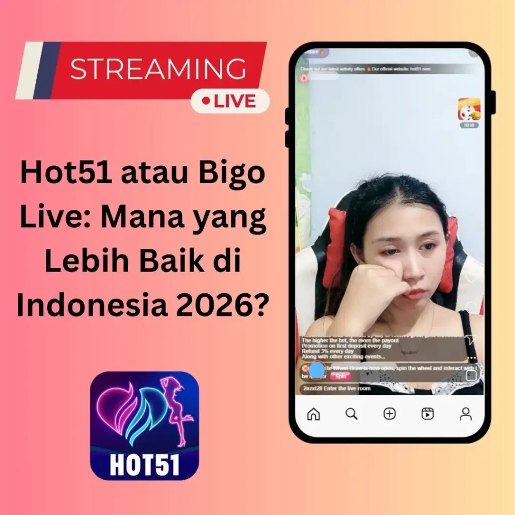 Hot51 atau Bigo Live: Mana yang Lebih Baik di Indonesia 2026?