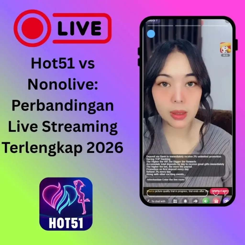 Hot51 vs Nonolive: Perbandingan Live Streaming Terlengkap 2026