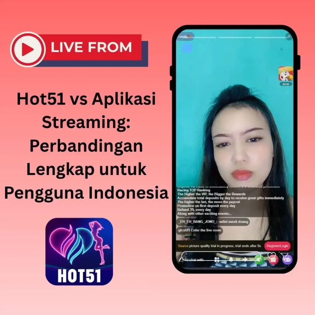 Hot51 vs Aplikasi Streaming: Perbandingan Lengkap untuk Pengguna Indonesia
