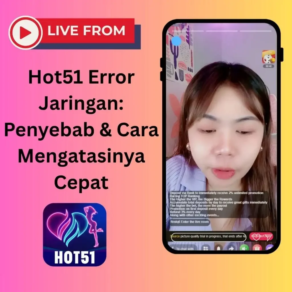 Hot51 Error Jaringan: Penyebab & Cara Mengatasinya Cepat