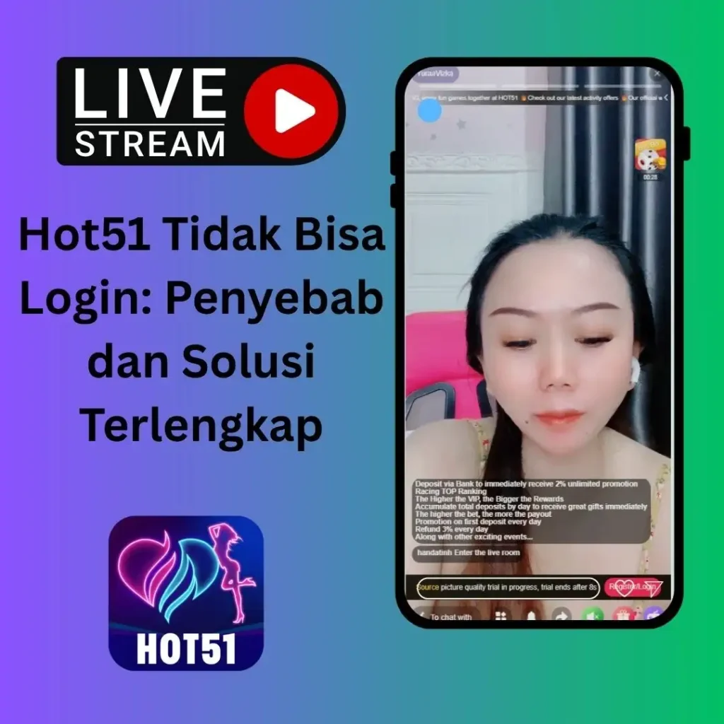 Hot51 Tidak Bisa Login: Penyebab dan Solusi Terlengkap